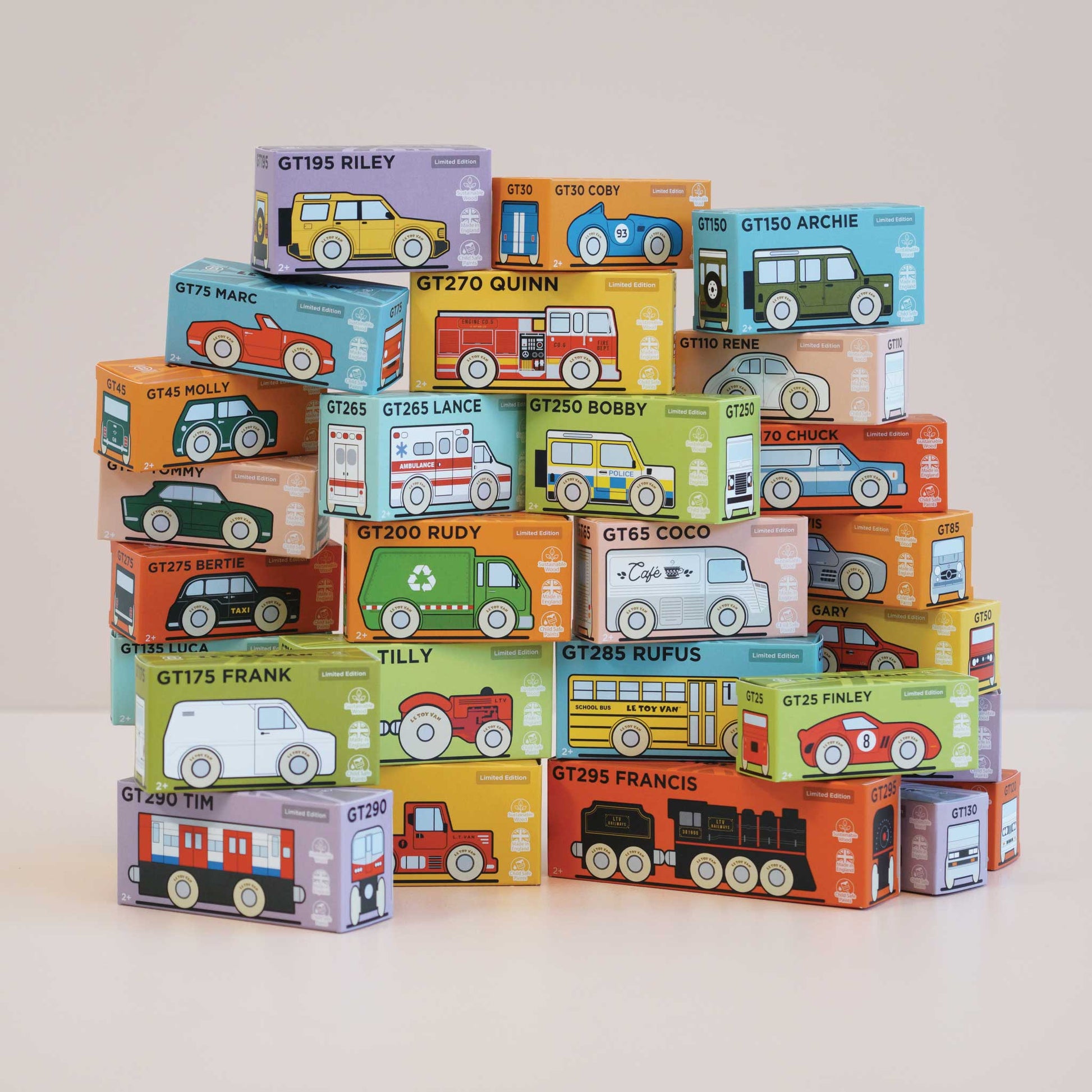 Classic Car Collection packaging
