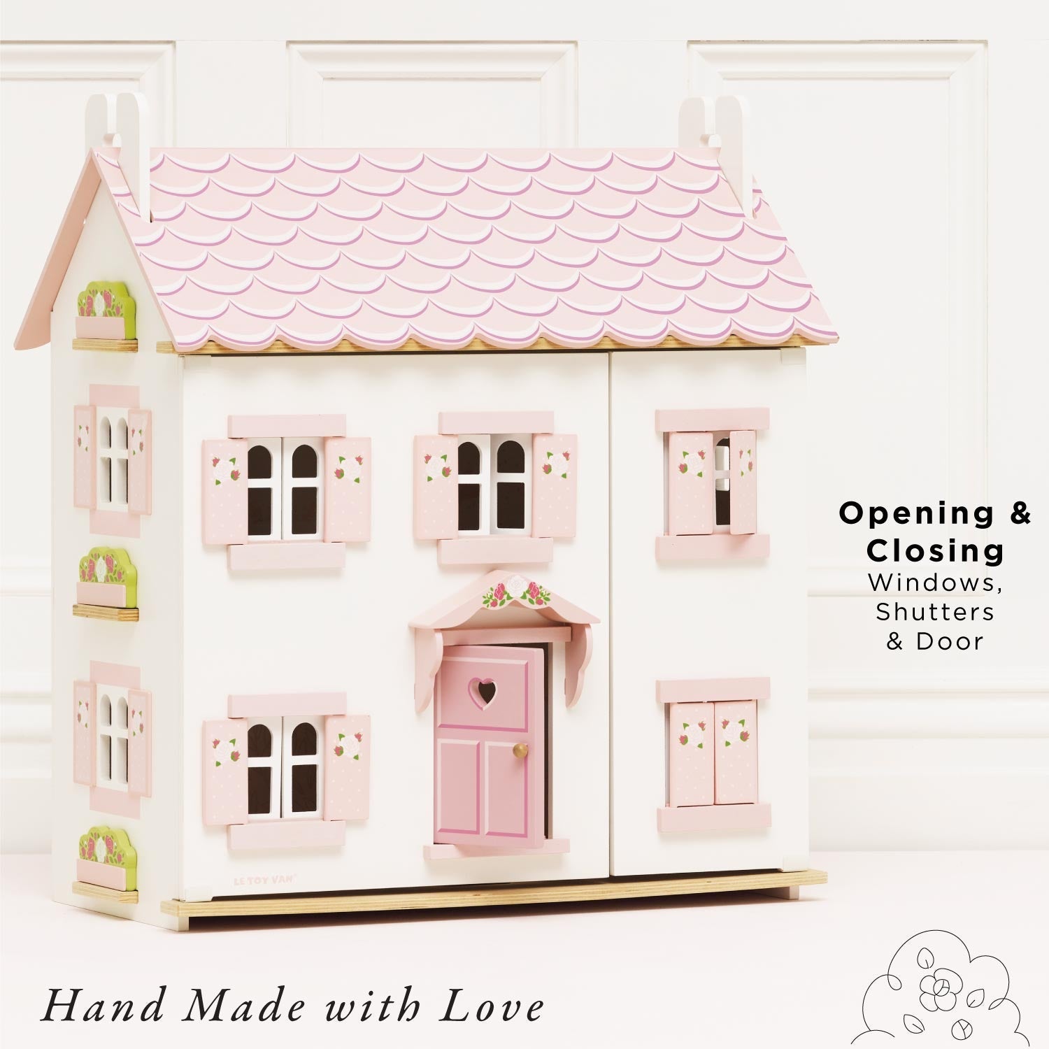 Sophie's Wooden Dolls House interior