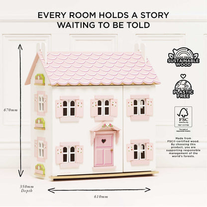 Sophie's Wooden Dolls House shutters