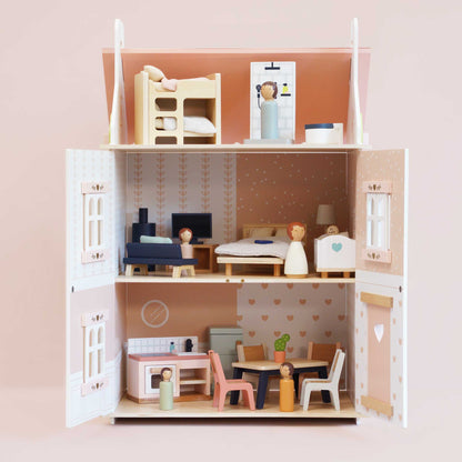 Roseheart Wooden Dolls House bundle
