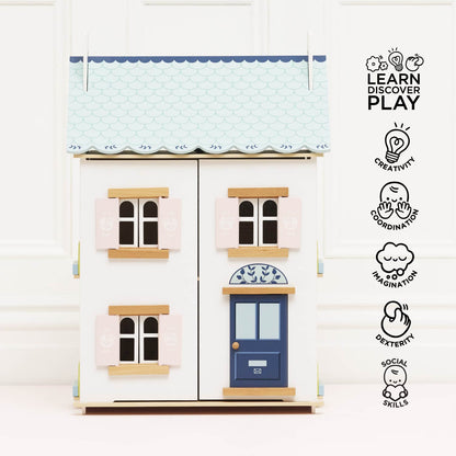Bluebelle Wooden Dolls House rooms