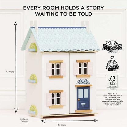 Bluebelle Wooden Dolls House scale