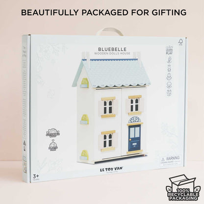 Bluebelle Wooden Dolls House packaging