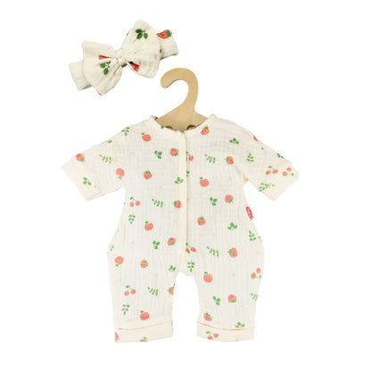Heless Doll Romper with Headband - Cheeky Fruits