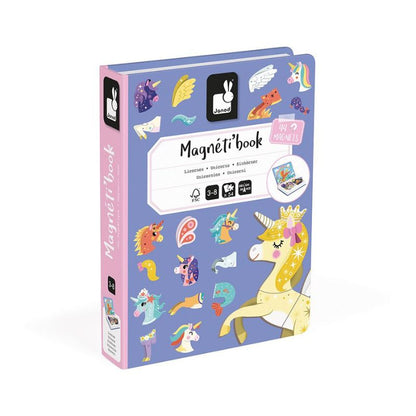 Janod Unicorns Magnetibook