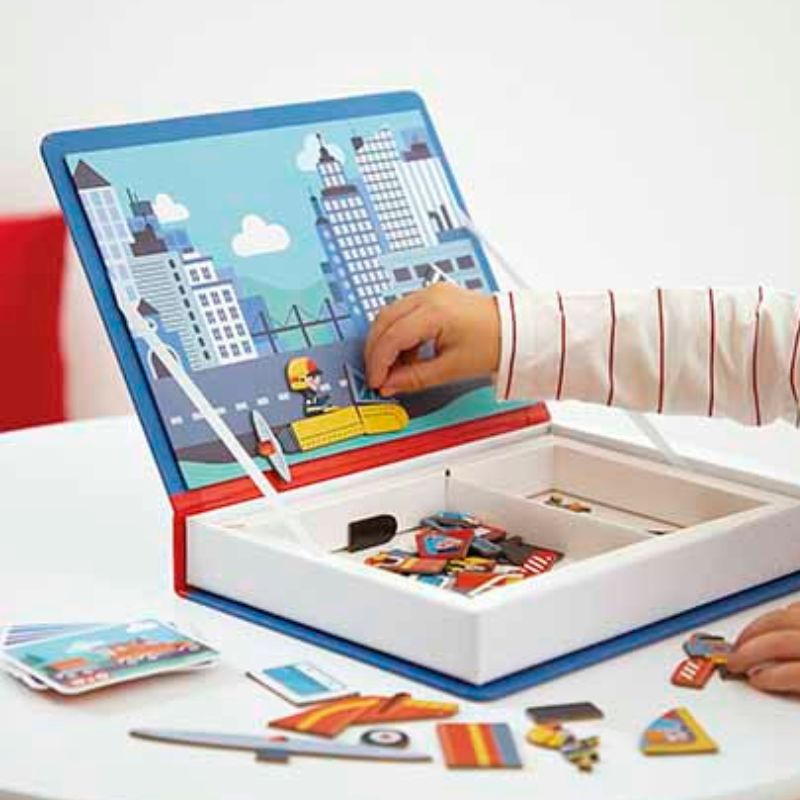 Janod Firefighter Magnetibook