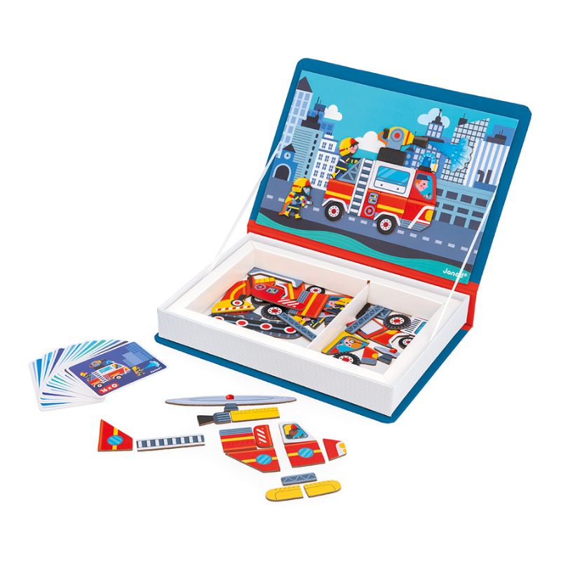 Janod Firefighter Magnetibook
