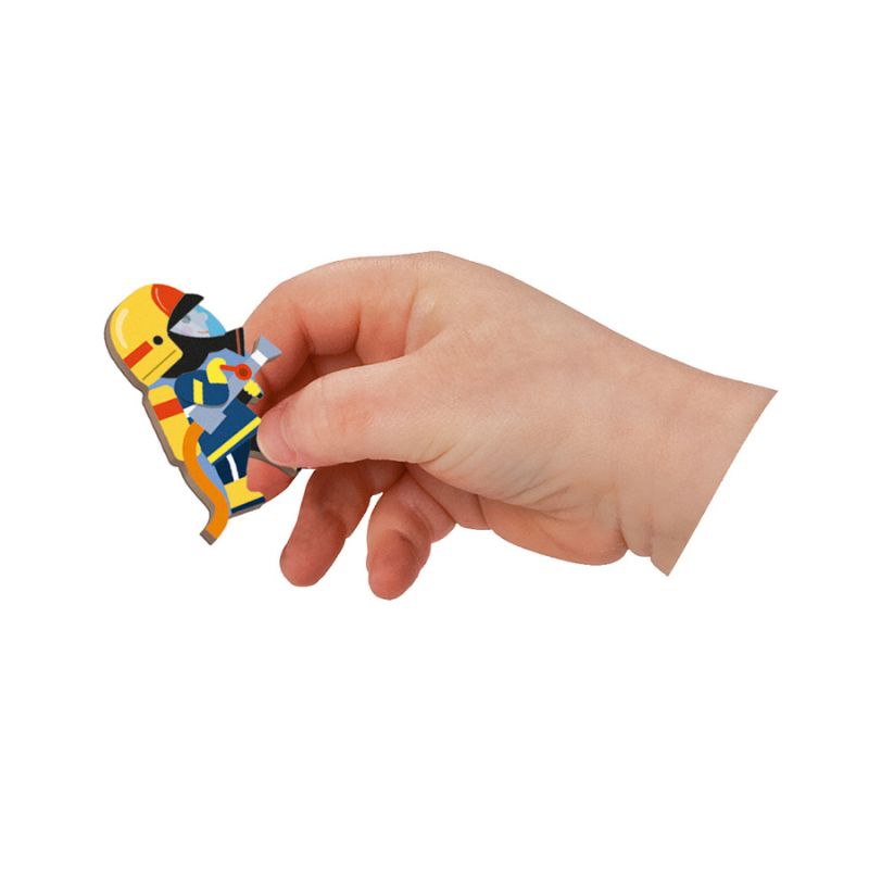 Janod Firefighter Magnetibook