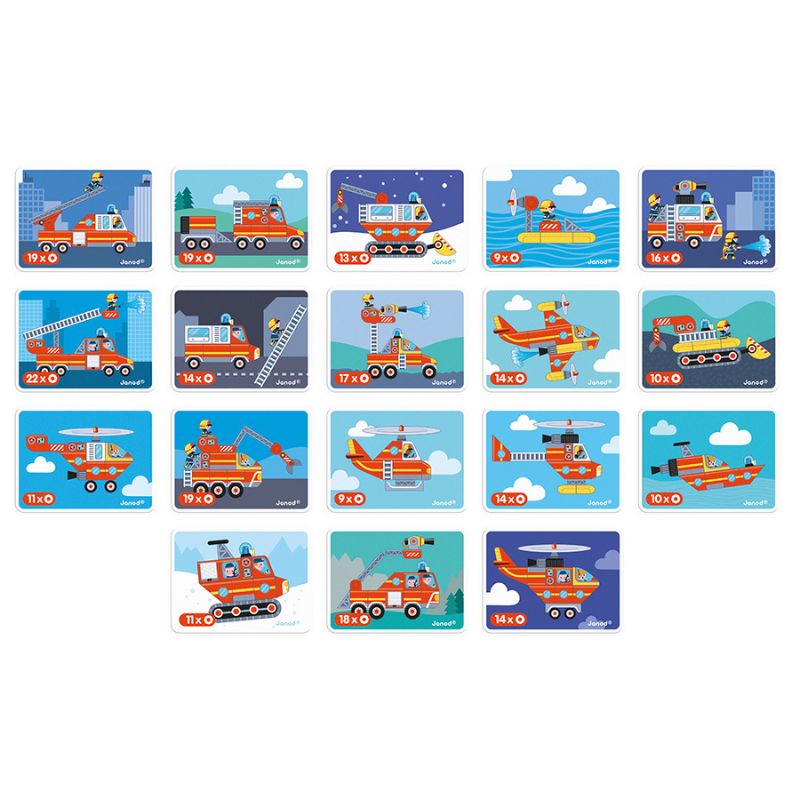 Janod Firefighter Magnetibook