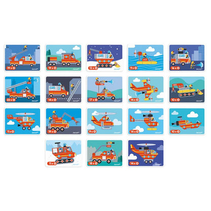Janod Firefighter Magnetibook