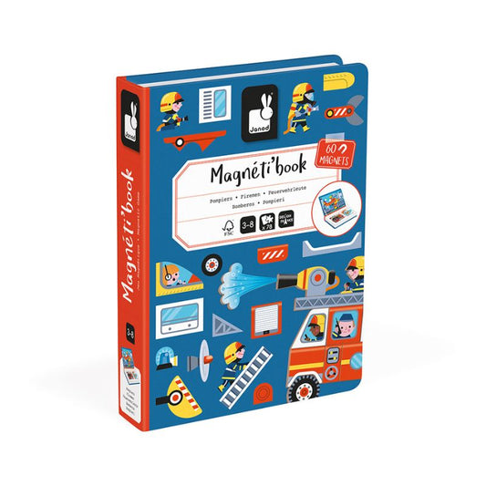Janod Firefighter Magnetibook