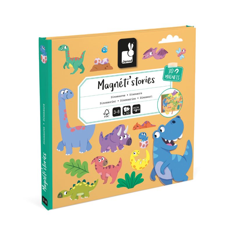 Janod Dinosaurs Magnetistories