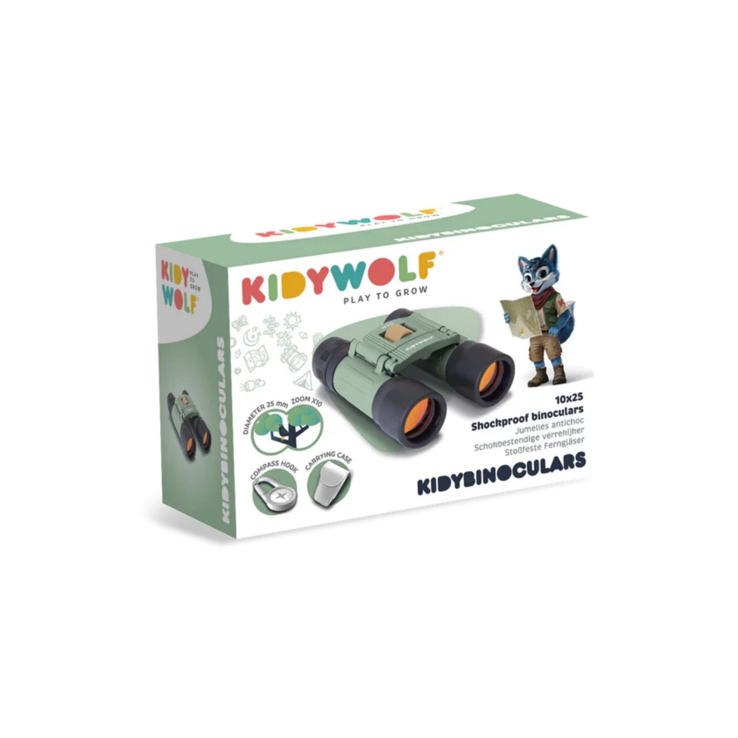 Kidywolf Kidybinoculars - Green