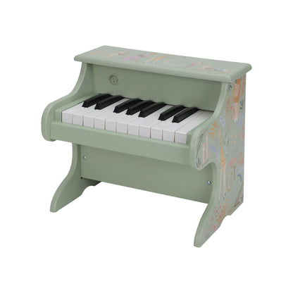 Little Dutch Wooden Piano - Safari Friends (Green)