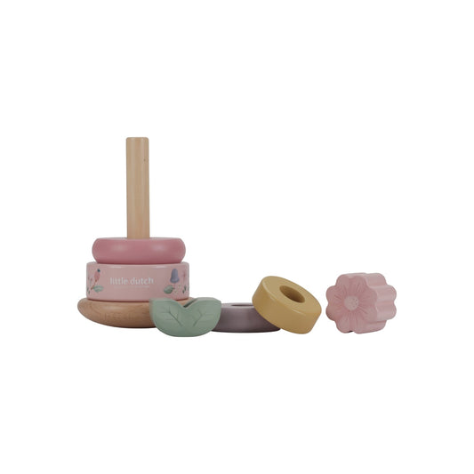 Little Dutch Wooden Rocking Ring Stacker – Fairy Garden