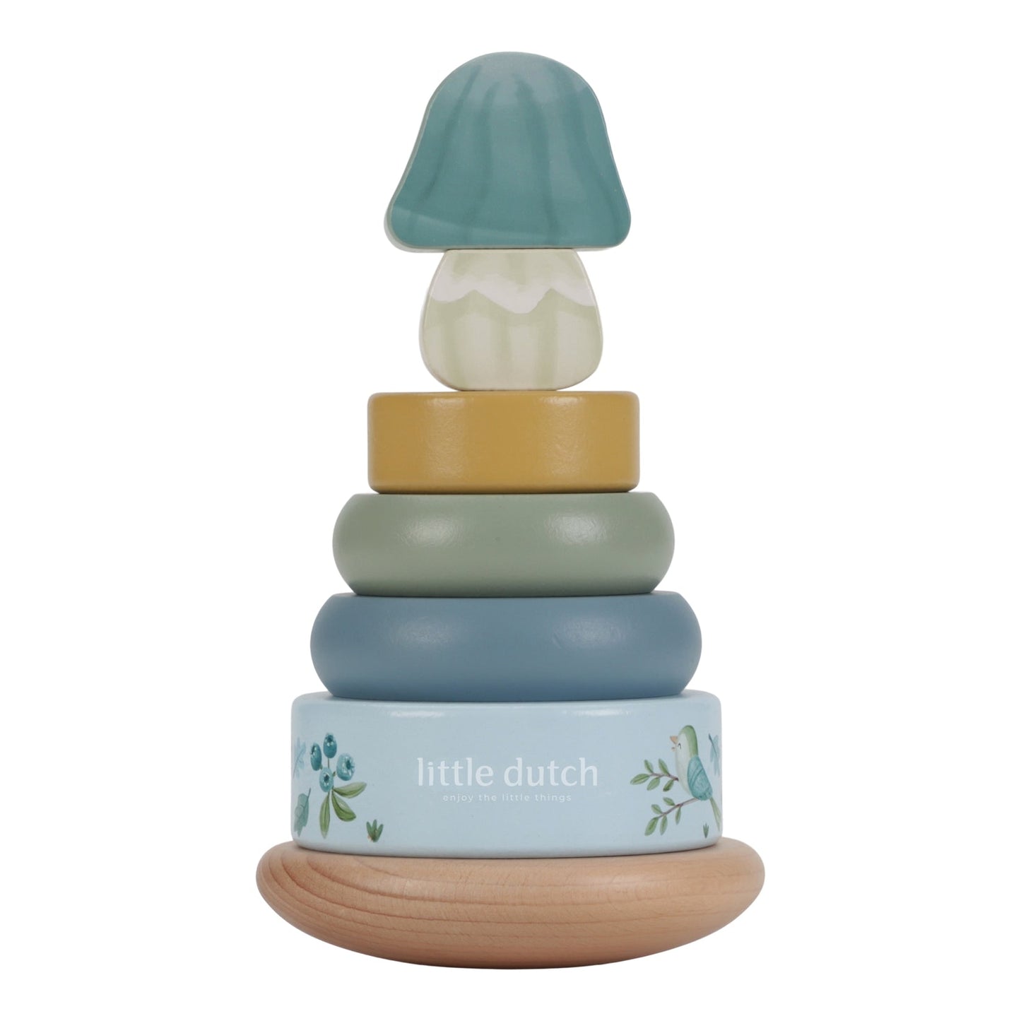Little Dutch Wooden Rocking Ring Stacker – Forest Friends