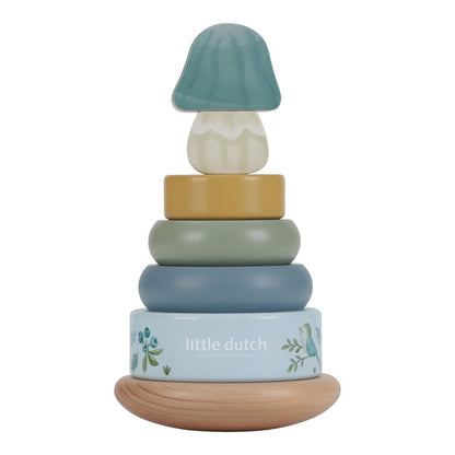Little Dutch Wooden Rocking Ring Stacker – Forest Friends