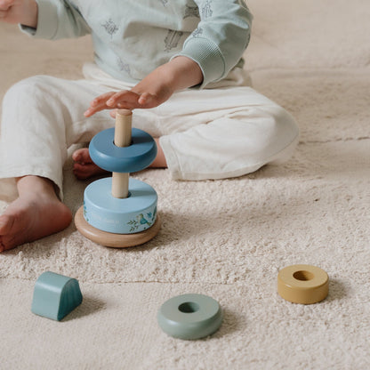 Little Dutch Wooden Rocking Ring Stacker – Forest Friends