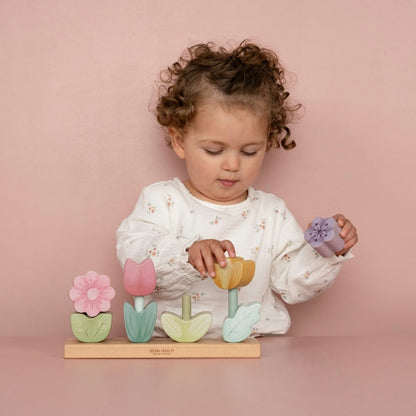 Little Dutch Flowers Stacking Puzzle – Fairy Garden