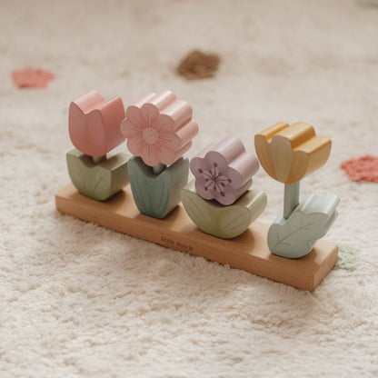 Little Dutch Flowers Stacking Puzzle – Fairy Garden