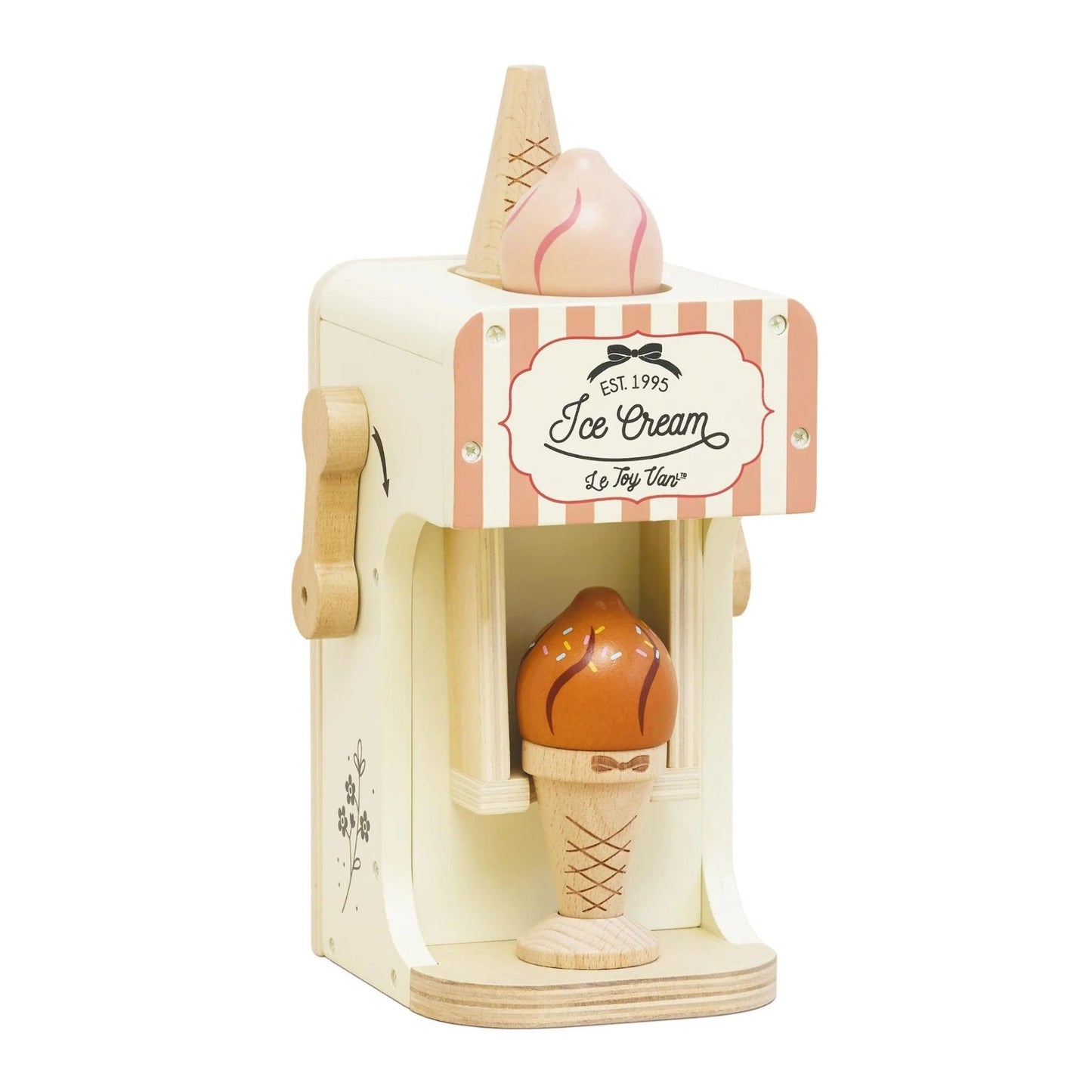 Le Toy Van Ice Cream Machine and Play Food Cones