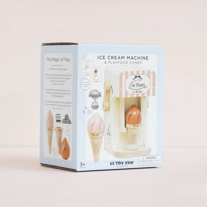 Le Toy Van Ice Cream Machine and Play Food Cones
