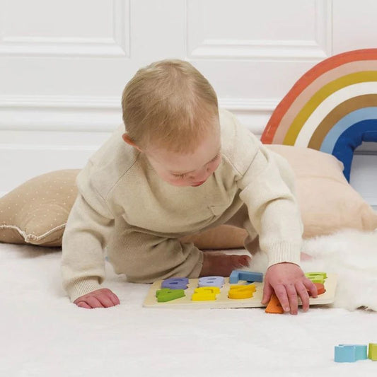 Le Toy Van Counting Wooden Numbers Shape Sorter