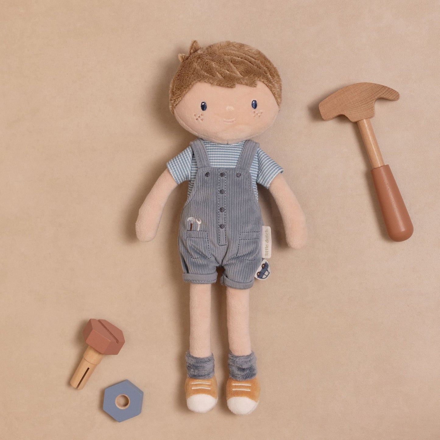 Little Dutch Cuddle Doll Jim – 35cm