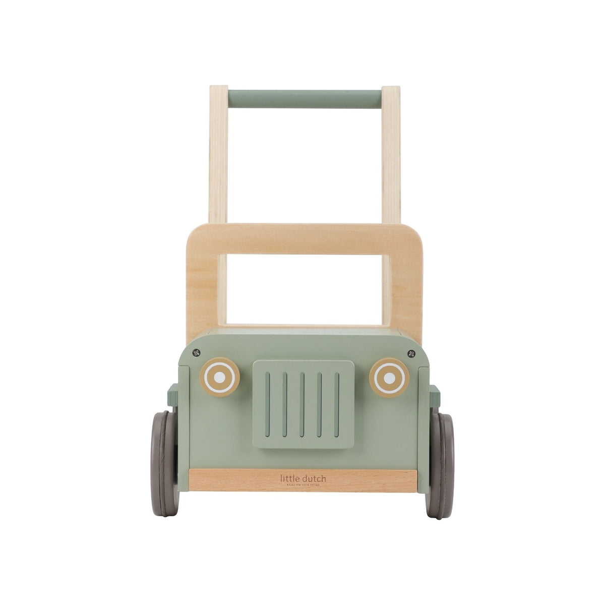 Little Dutch Wooden Push Car Jeep - Safari Friends