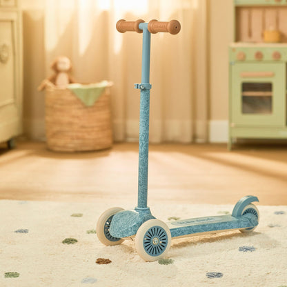 Little Dutch Scooter – Blue, Safari Wonders print