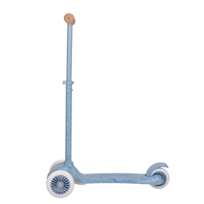 Little Dutch Scooter – Blue, three-wheel base