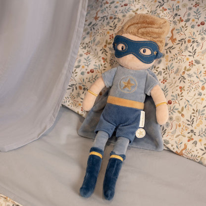 Little Dutch Cuddle Doll Superhero Jim – 35cm