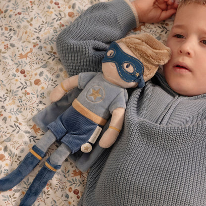Little Dutch Cuddle Doll Superhero Jim – 35cm