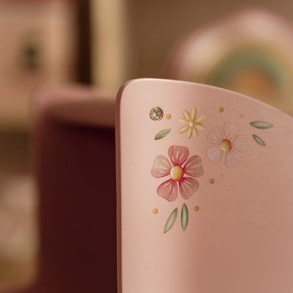 Little Dutch Wooden Doll Pram – Pink