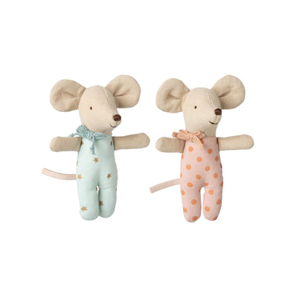 Maileg Baby Mice Twins in a Matchbox