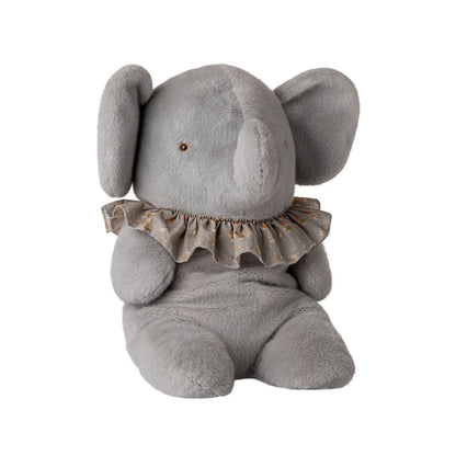 Maileg Big Elephant Plush - Blue Grey