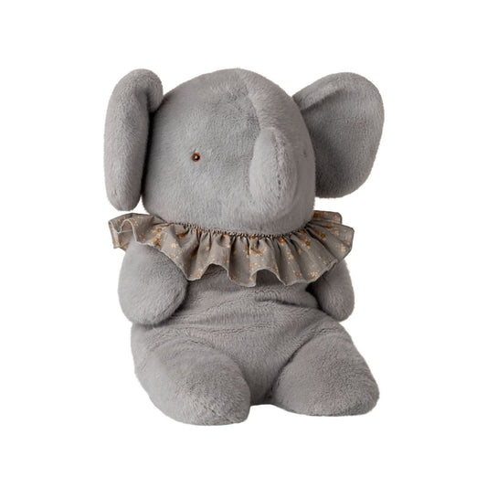 Maileg Big Elephant Plush - Blue Grey
