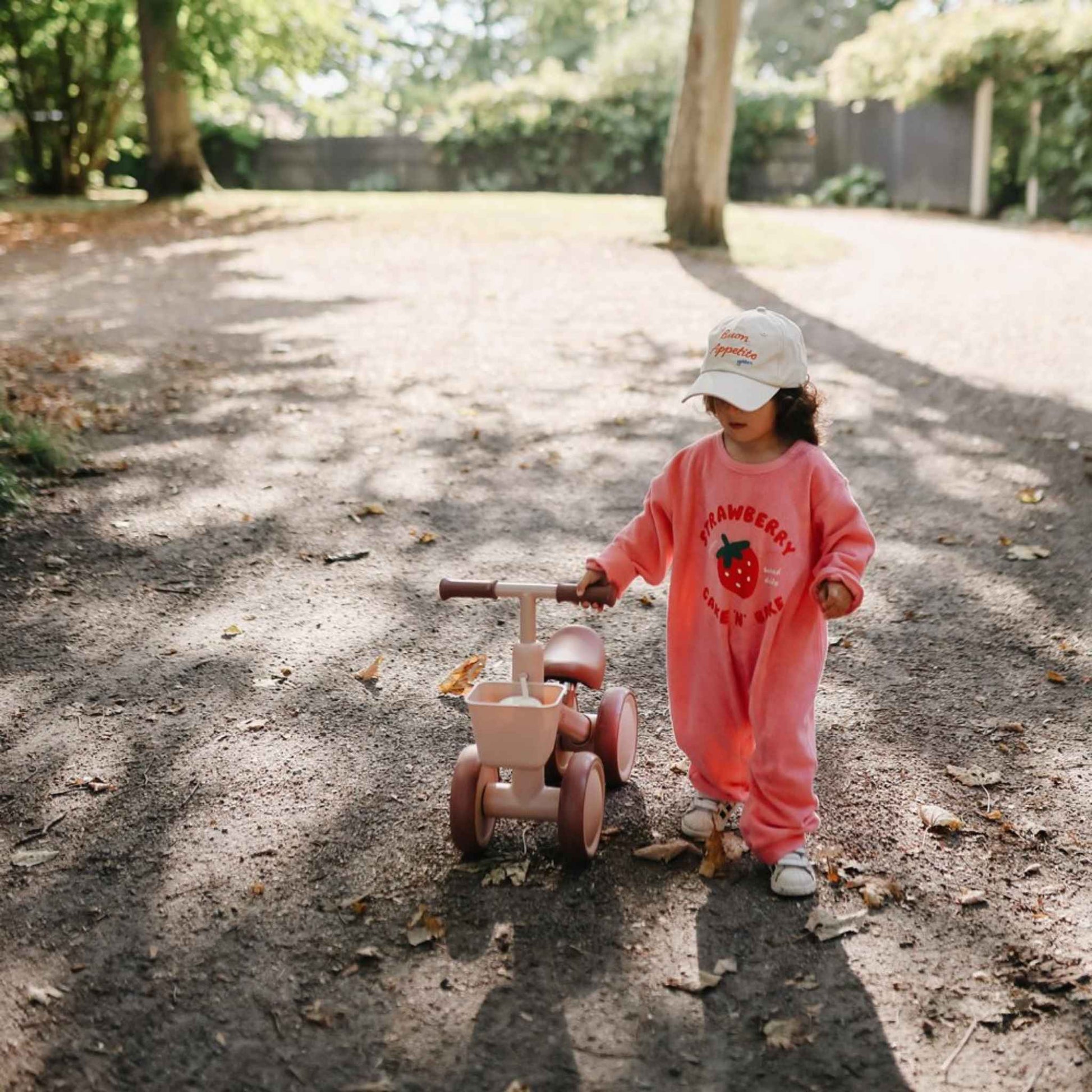 Mushie Mini Toddler Balance Bike - Blush