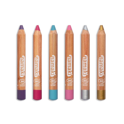 Namaki Face Painting Pencils Set Of 6 - Enchanted Worlds