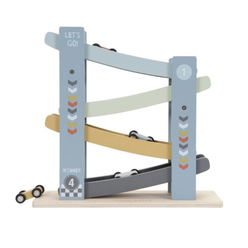 Little Dutch Ramp Racer Cars – Blue