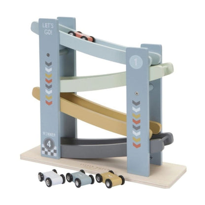 Little Dutch Ramp Racer Cars – Blue