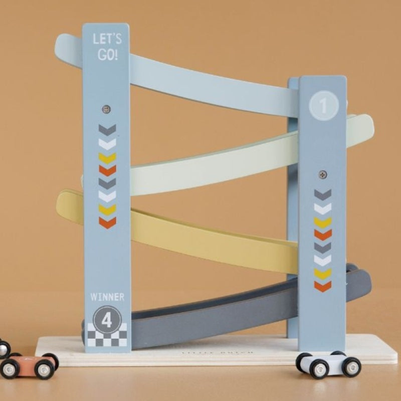 Little Dutch Ramp Racer Cars – Blue