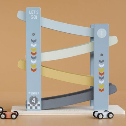 Little Dutch Ramp Racer Cars – Blue