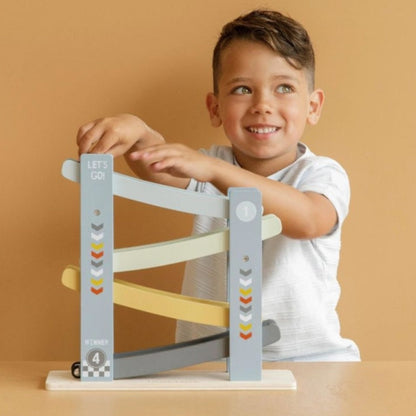 Little Dutch Ramp Racer Cars – Blue