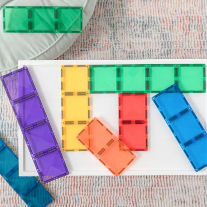 Connetix 18 Piece Rainbow Rectangle Pack