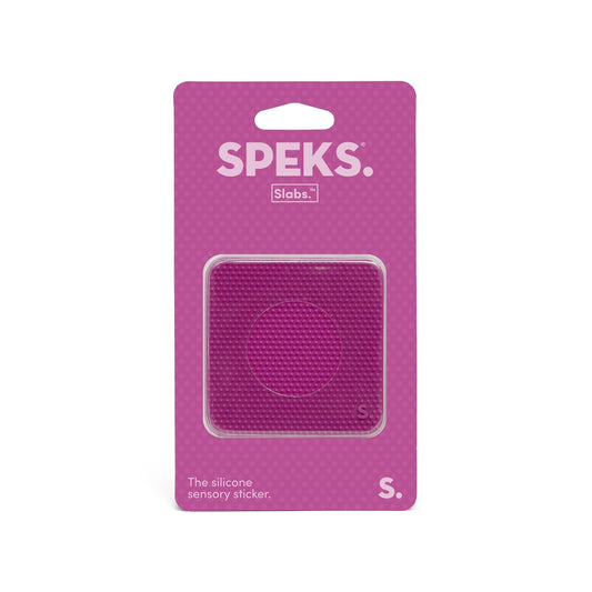 SPEKS Slabs Sensory Sticker - Static Purple