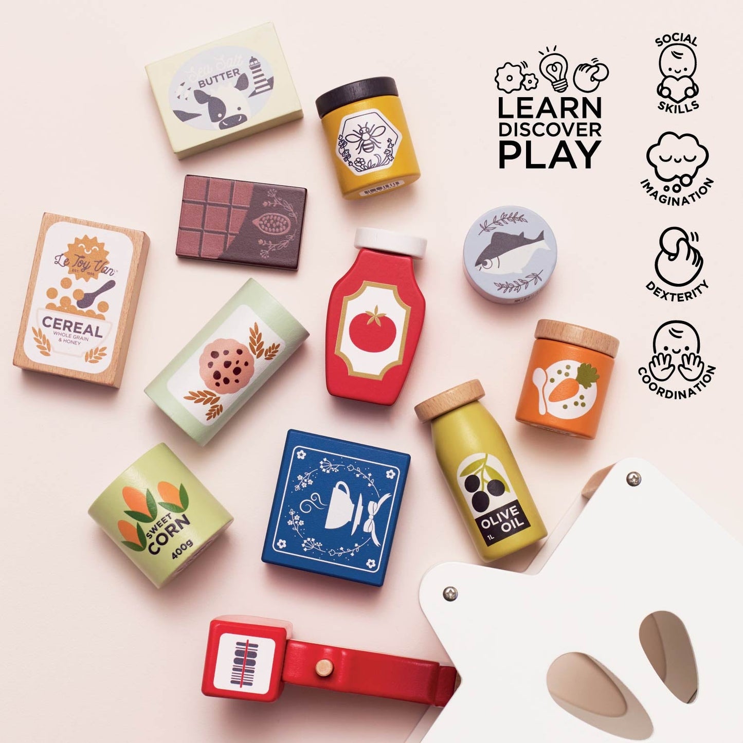 Groceries Set & Scanner items