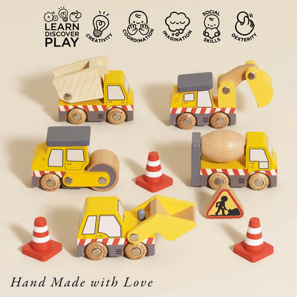 Construction set dump truck