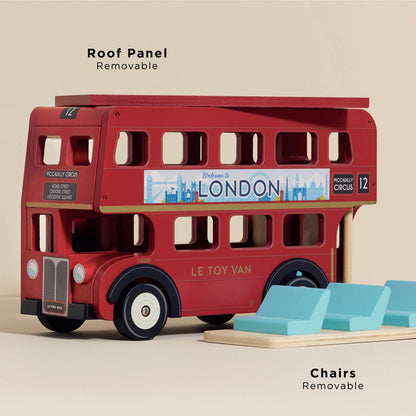 London Wooden Bus scale