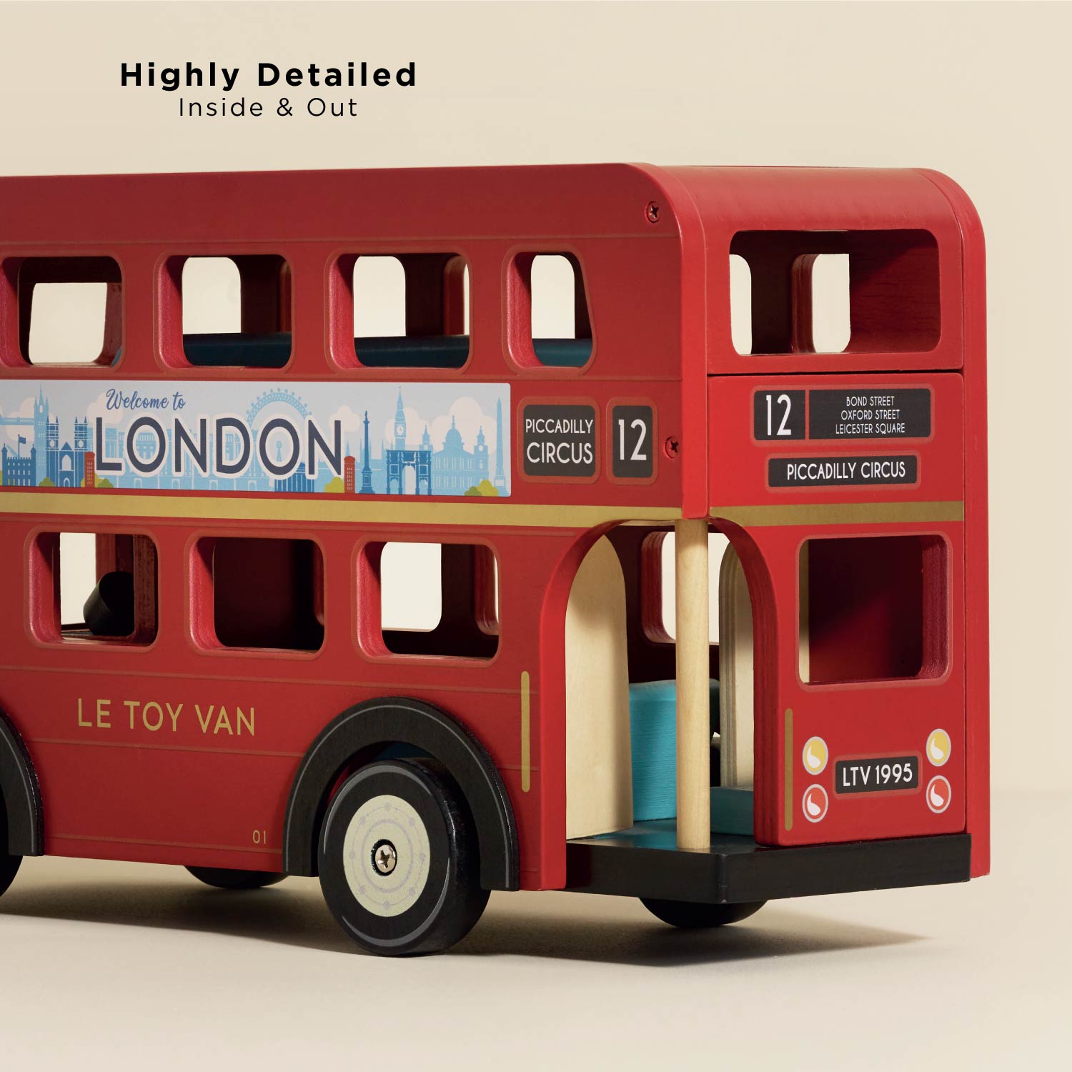London Wooden Bus play